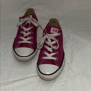 Converse Kids Pink/purple and White Sneakers